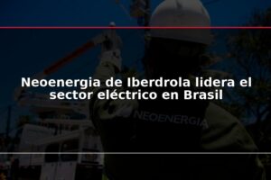 Neoenergia de Iberdrola lidera el sector eléctrico en Brasil