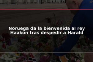 Noruega da la bienvenida al rey Haakon tras despedir a Harald