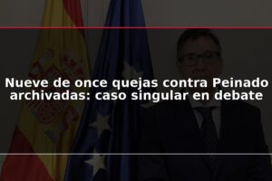 Nueve de once quejas contra Peinado archivadas: caso singular en debate