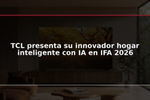 TCL presenta su innovador hogar inteligente con IA en IFA 2026