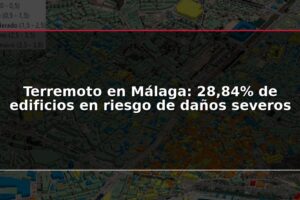 Terremoto en Málaga: 28,84% de edificios en riesgo de daños severos