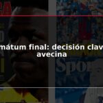 Ultimátum final: decisión clave se avecina