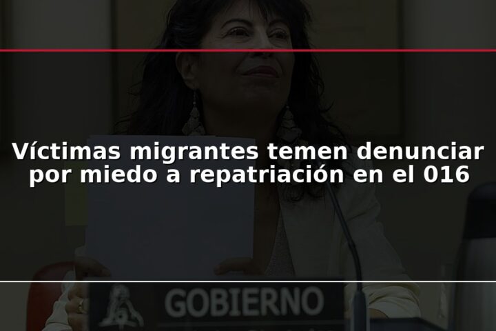 Víctimas migrantes temen denunciar por miedo a repatriación en el 016
