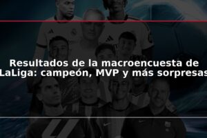 Resultados de la macroencuesta de LaLiga: campeón, MVP y más sorpresas