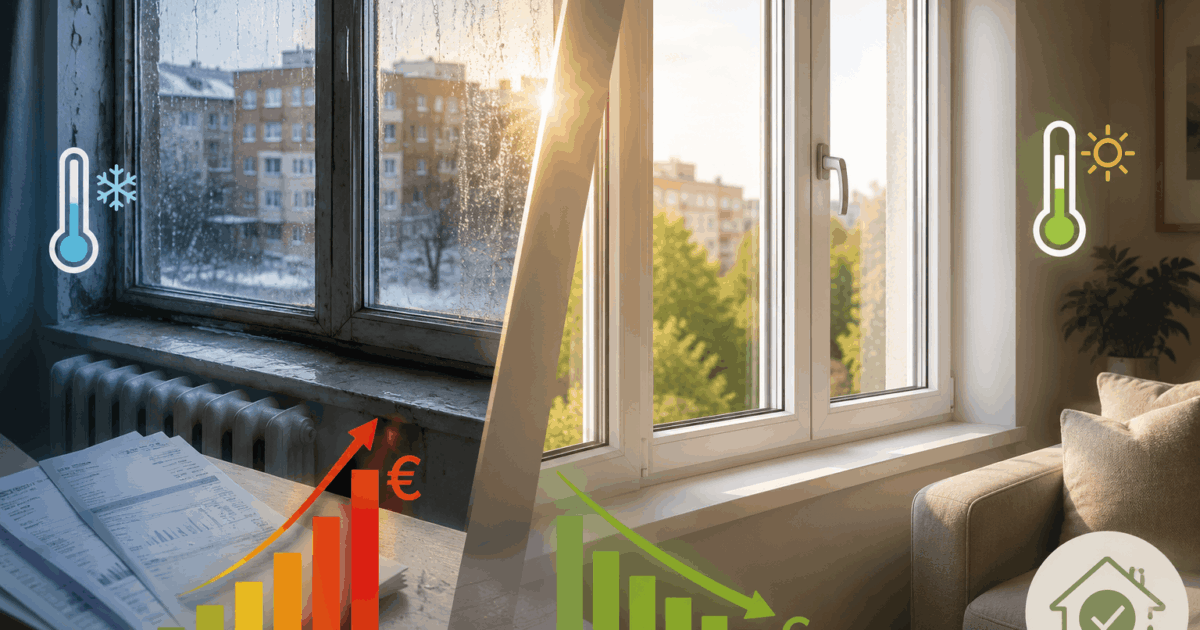 Cambiar las ventanas: la reforma que antes se nota en la factura y en el confort