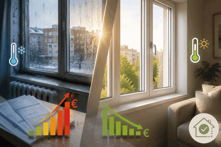 Cambiar las ventanas: la reforma que antes se nota en la factura y en el confort