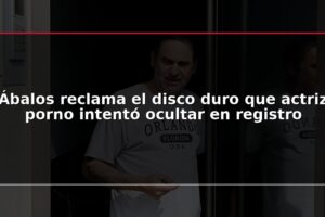 Ábalos reclama el disco duro que actriz porno intentó ocultar en registro