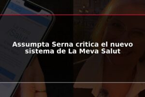 Assumpta Serna critica el nuevo sistema de La Meva Salut