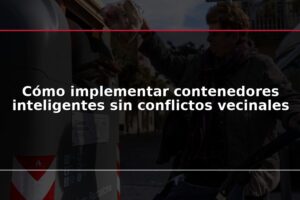 Cómo implementar contenedores inteligentes sin conflictos vecinales