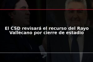 El CSD revisará el recurso del Rayo Vallecano por cierre de estadio