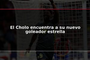 El Cholo encuentra a su nuevo goleador estrella