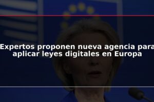 Expertos proponen nueva agencia para aplicar leyes digitales en Europa