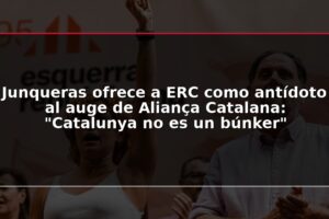 Junqueras ofrece a ERC como antídoto al auge de Aliança Catalana: "Catalunya no es un búnker"