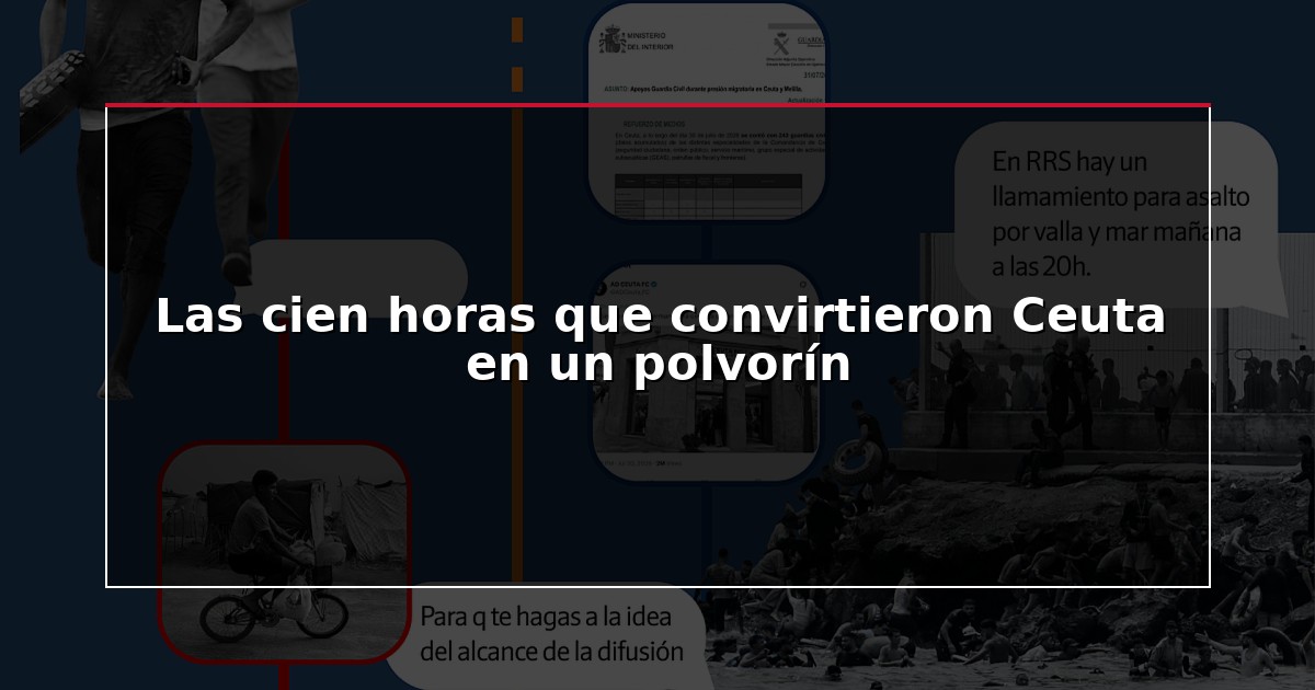 Las cien horas que convirtieron Ceuta en un polvorín