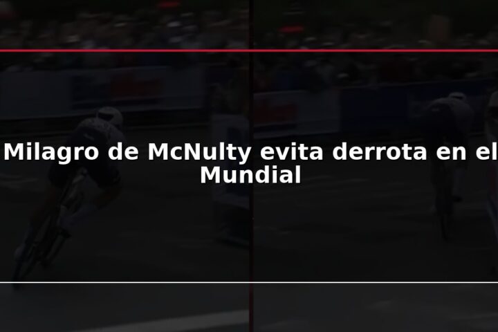 Milagro de McNulty evita derrota en el Mundial