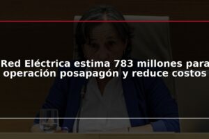 Red Eléctrica estima 783 millones para operación posapagón y reduce costos