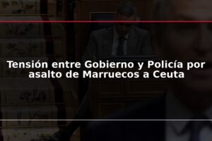 Tensión entre Gobierno y Policía por asalto de Marruecos a Ceuta
