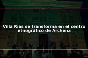Villa Rías se transforma en el centro etnográfico de Archena