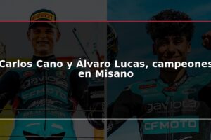 Carlos Cano y Álvaro Lucas, campeones en Misano