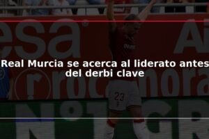 Real Murcia se acerca al liderato antes del derbi clave
